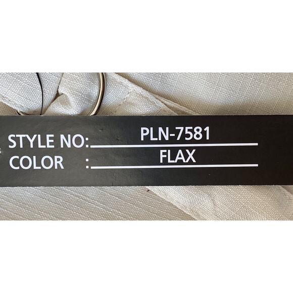 Like an Angel Pants Size M Ivory Strap Details Flex Waist Pockets - Picture 8 of 10